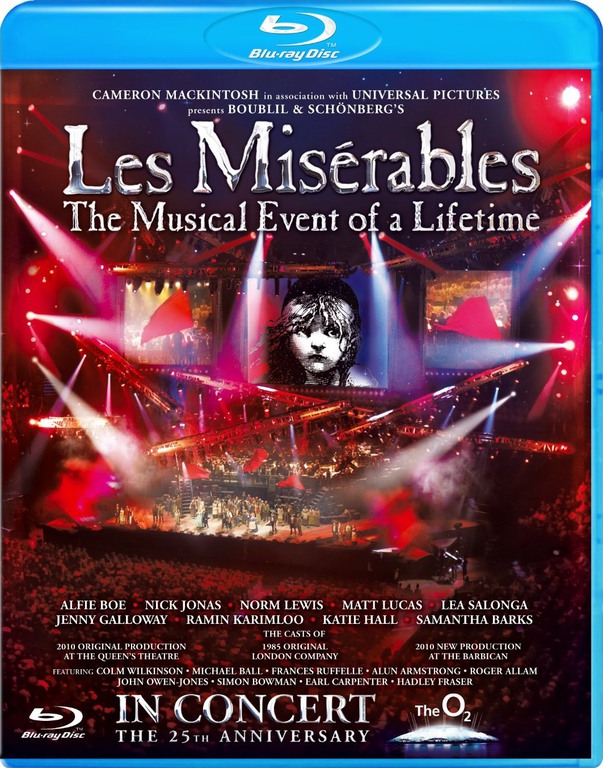 Les Miserables in Concert: The 25th Anniversary live at the O2 [Blu-ray ...